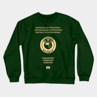 Guinea Bissau passport Crewneck Sweatshirt